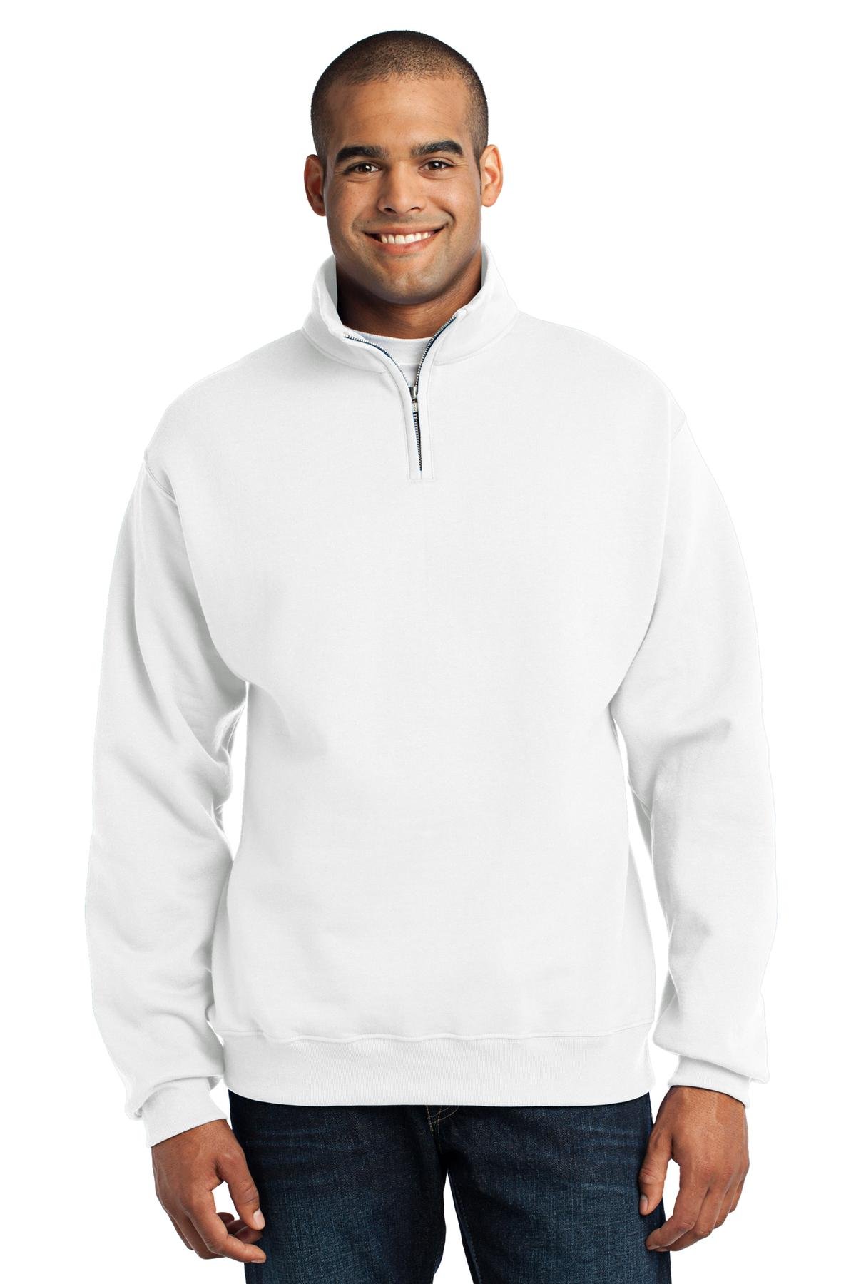 Jerzees ® - NuBlend ® 1/4-Zip Cadet Collar Sweatshirt. 995M - Image 8