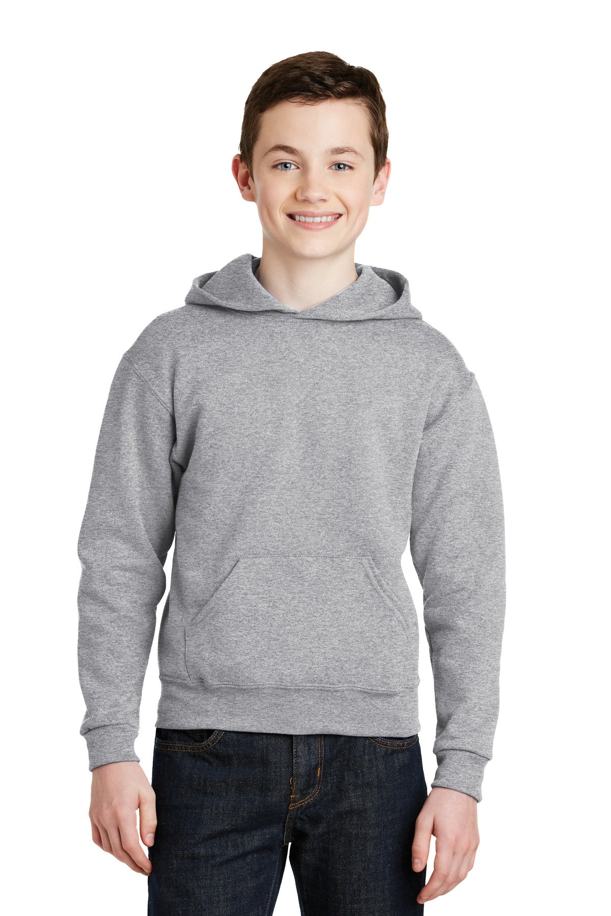 Jerzees ® - Youth NuBlend ® Pullover Hooded Sweatshirt. 996Y - Image 12