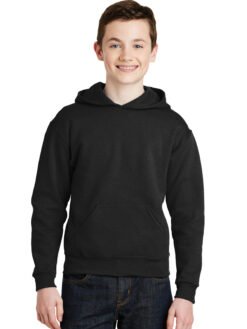Alternative view of Jerzees ®  - Youth NuBlend ®  Pullover Hooded Sweatshirt.  996Y