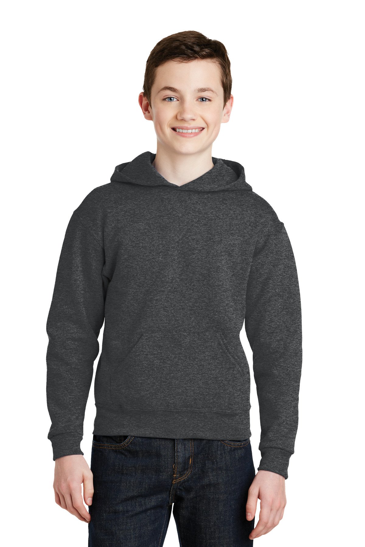 Jerzees ® - Youth NuBlend ® Pullover Hooded Sweatshirt. 996Y - Image 9