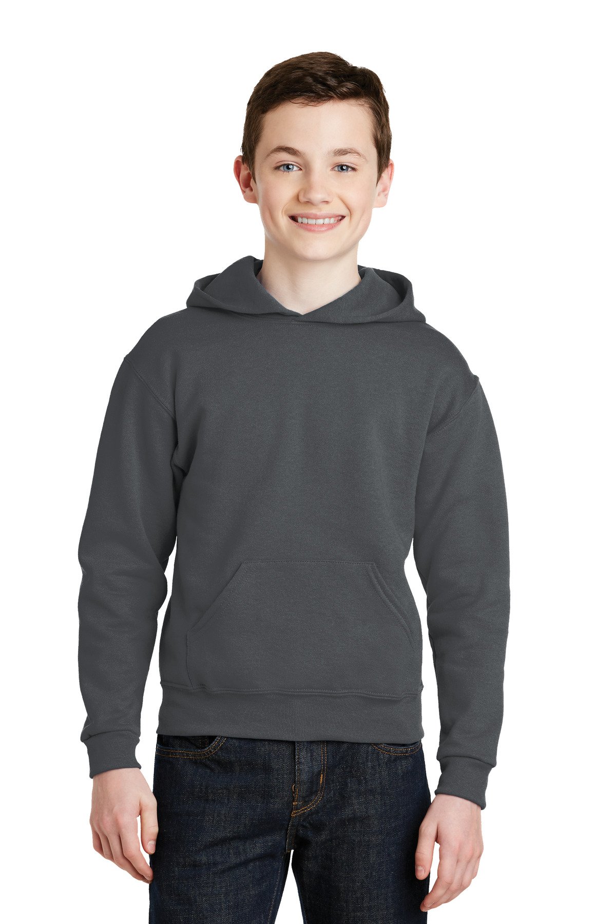 Jerzees ® - Youth NuBlend ® Pullover Hooded Sweatshirt. 996Y - Image 10
