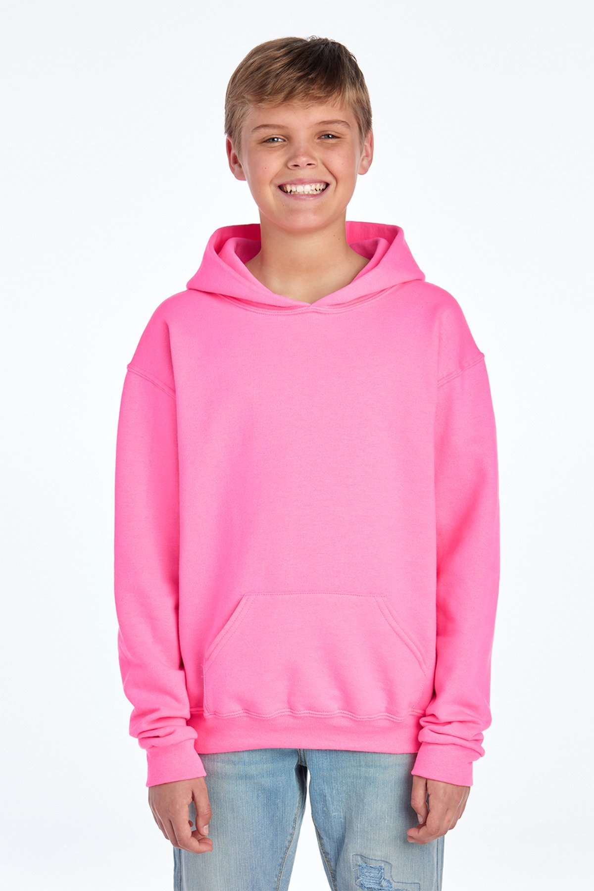 Jerzees ® - Youth NuBlend ® Pullover Hooded Sweatshirt. 996Y - Image 11