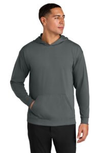 Alternative view of A4 Softek Long Sleeve Hooded Tee A4N3528