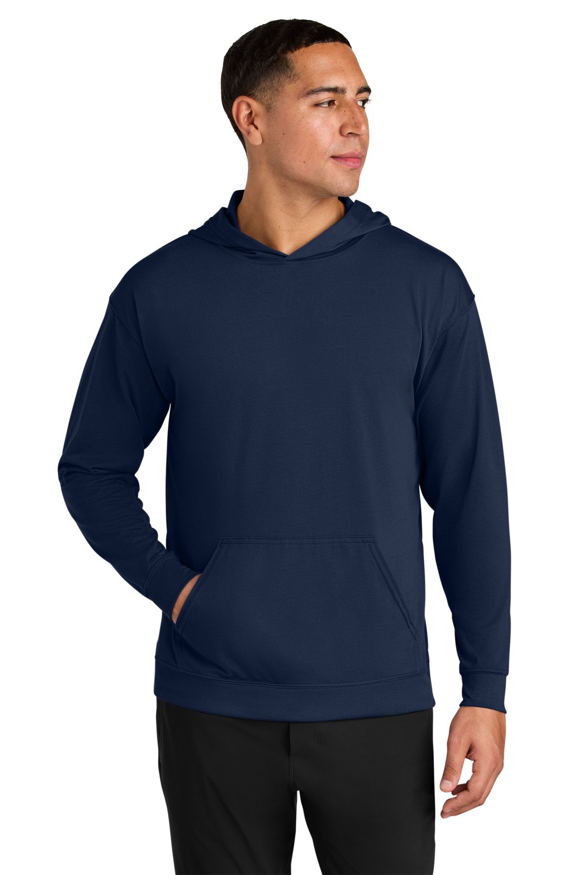 A4 Softek Long Sleeve Hooded Tee A4N3528 - Image 3