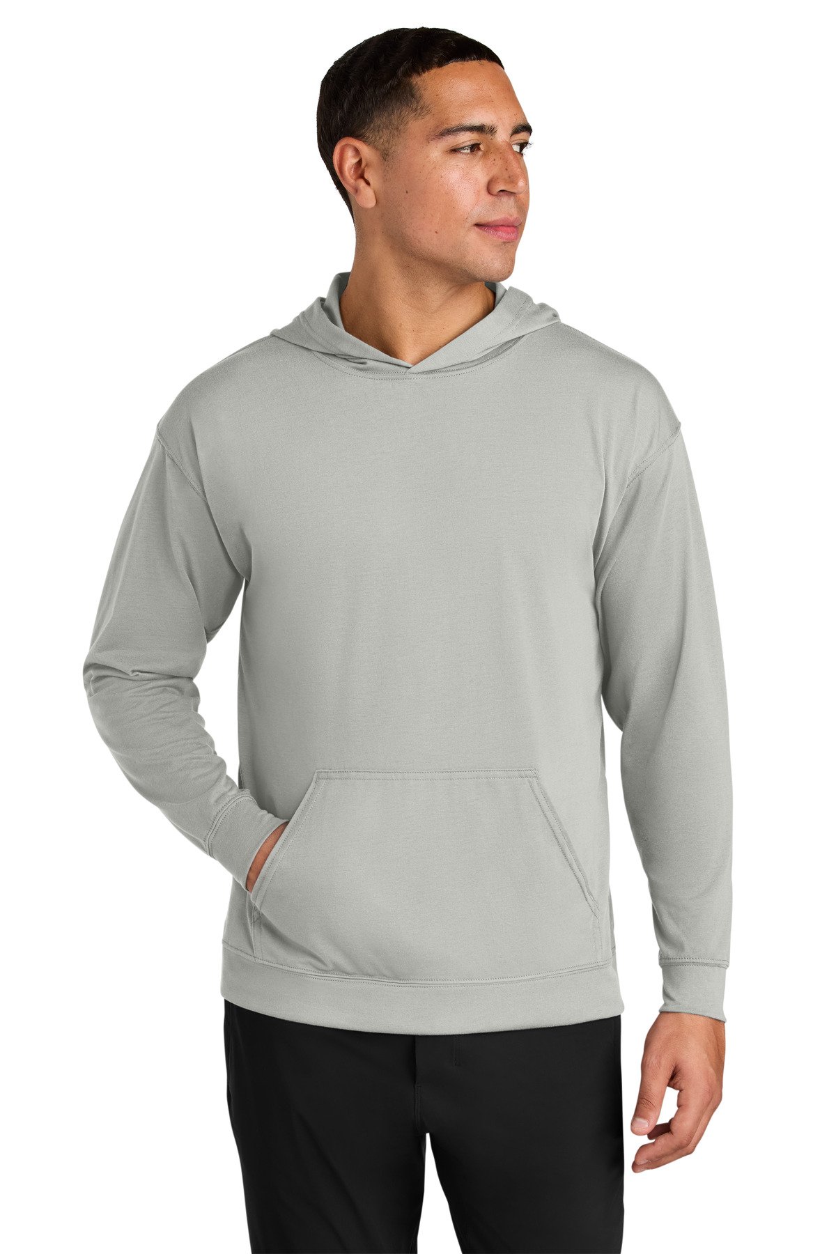 A4 Softek Long Sleeve Hooded Tee A4N3528 - Image 6