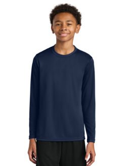 Alternative view of A4 Youth Cooling Performance Long Sleeve Tee A4NB3165