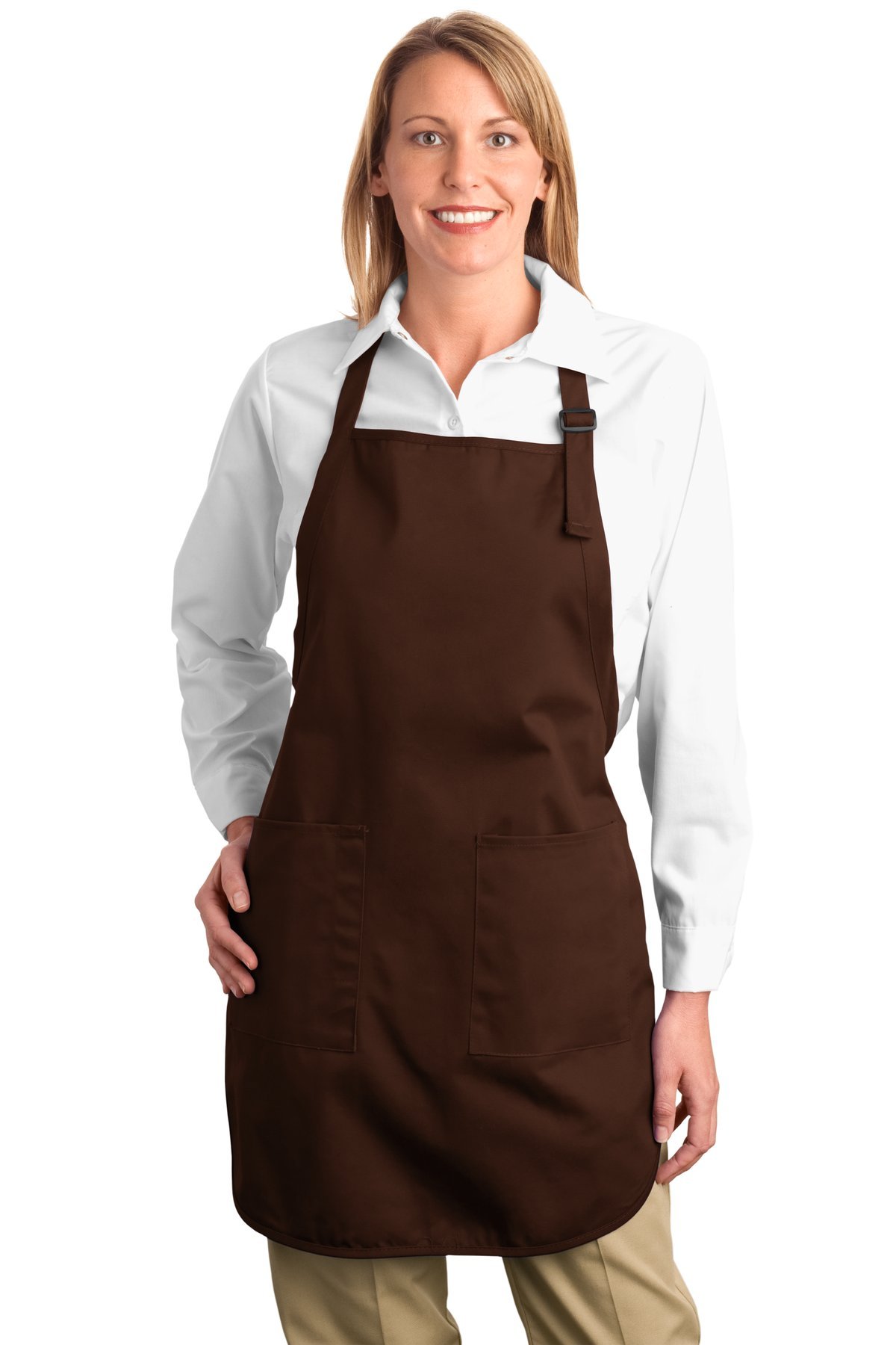 Port Authority ® Full-Length Apron with Pockets. A500 - Image 8