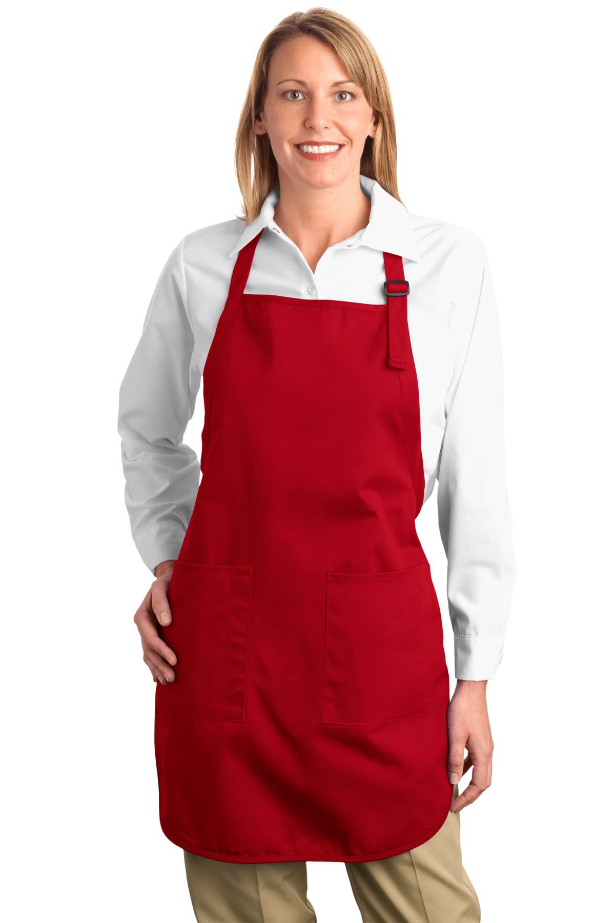 Port Authority ® Full-Length Apron with Pockets. A500 - Image 4