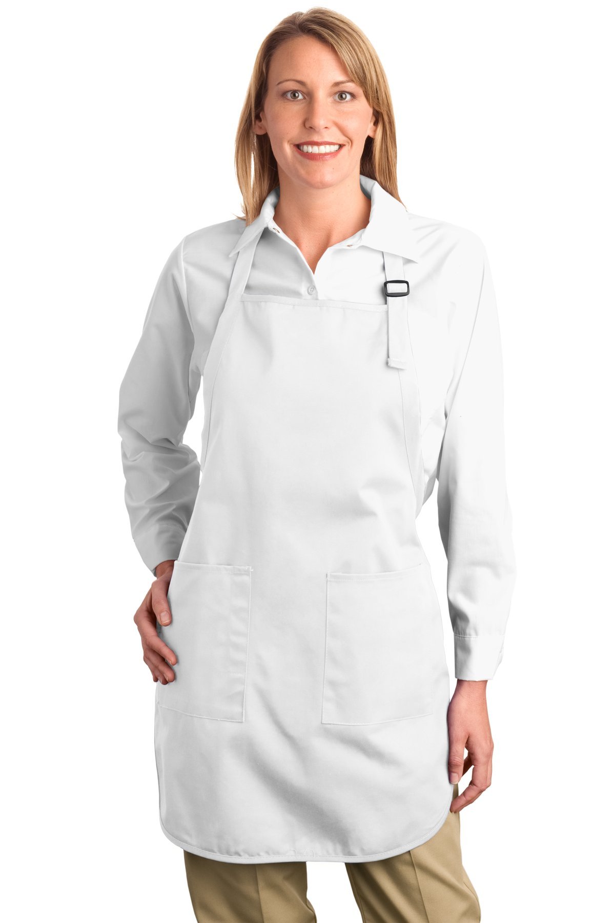 Port Authority ® Full-Length Apron with Pockets. A500 - Image 7