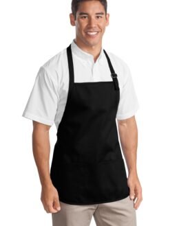 Port Authority ®  Medium-Length Apron with Pouch Pockets.  A510