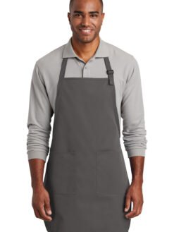 Alternative view of Port Authority  ®  Full-Length Two-Pocket Bib Apron. A600