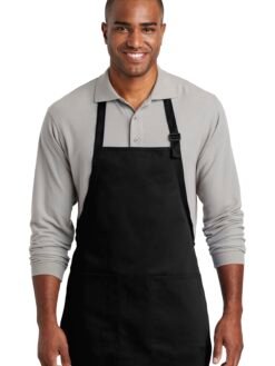 Port Authority  ®  Medium-Length Two-Pocket Bib Apron. A601