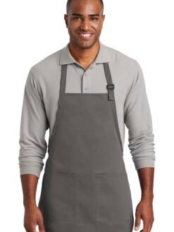 Alternative view of Port Authority  ®  Medium-Length Two-Pocket Bib Apron. A601
