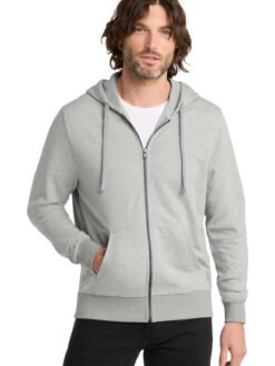 Alternative view of Allmade ®  Unisex Organic French Terry Full-Zip Hoodie AL4002