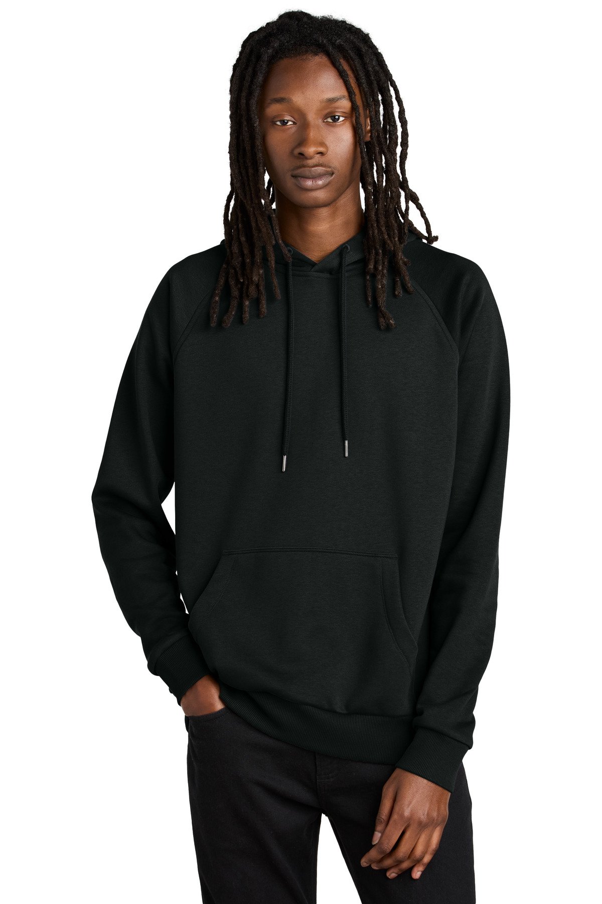 Allmade ® Unisex Organic CVC Fleece Pullover Hoodie AL5000 - Image 3