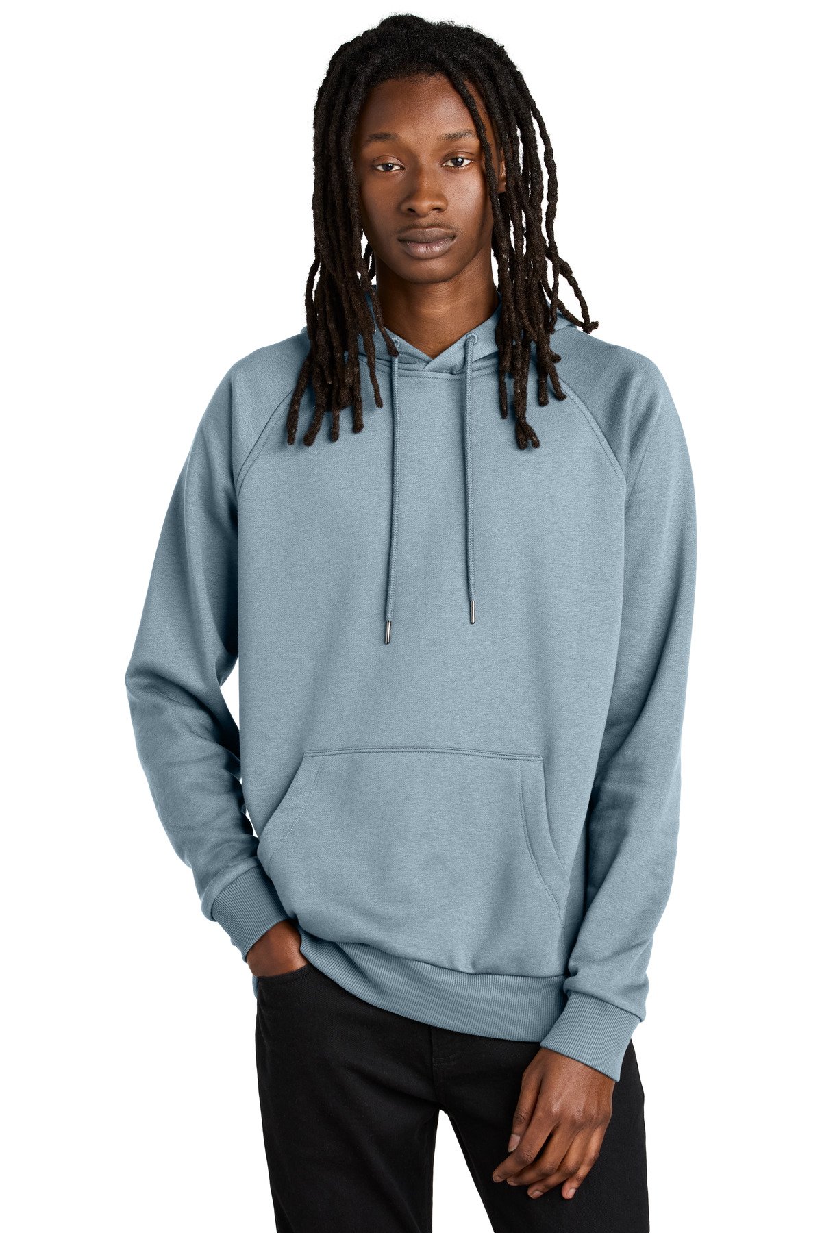 Allmade ® Unisex Organic CVC Fleece Pullover Hoodie AL5000 - Image 6