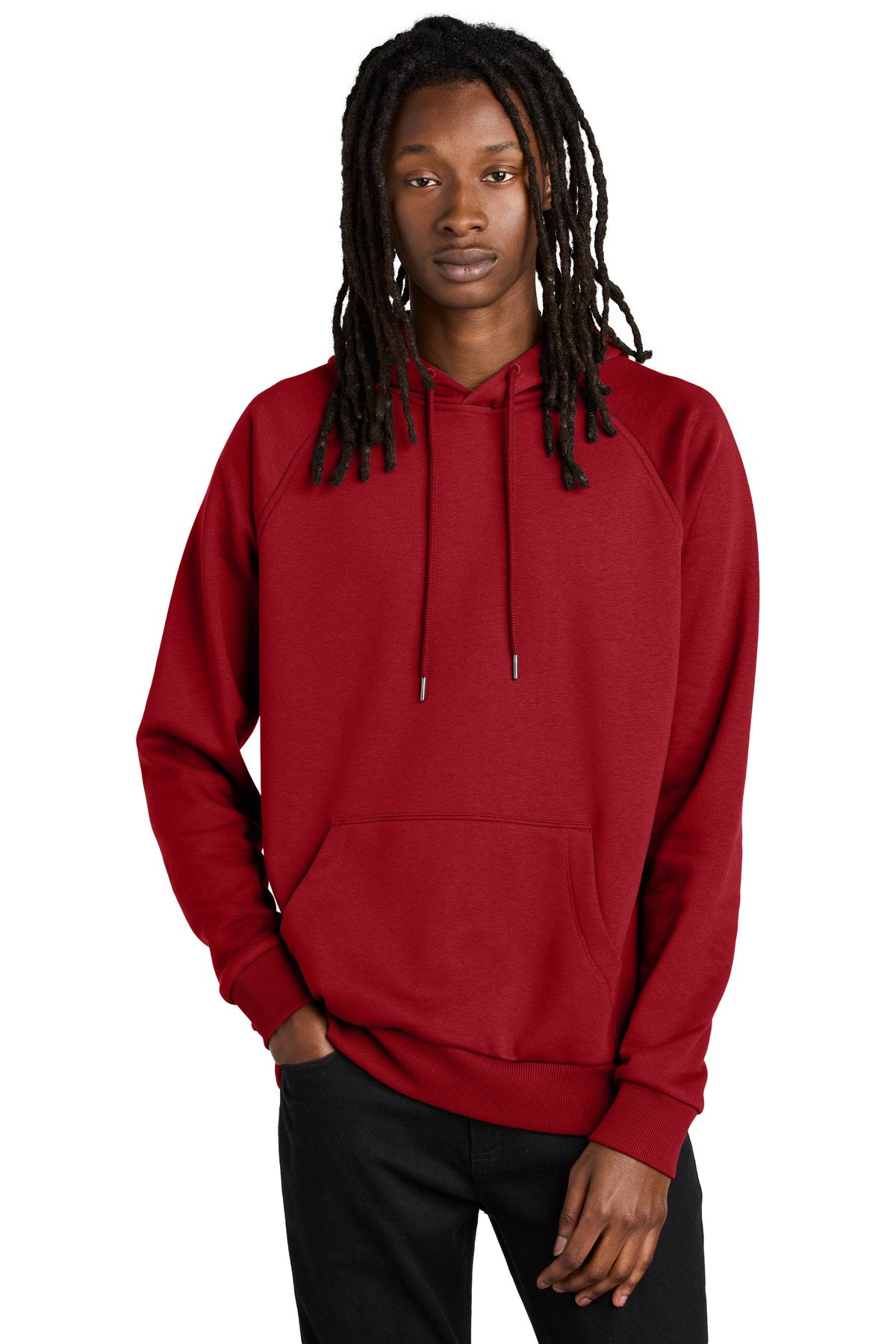 Allmade ® Unisex Organic CVC Fleece Pullover Hoodie AL5000 - Image 9