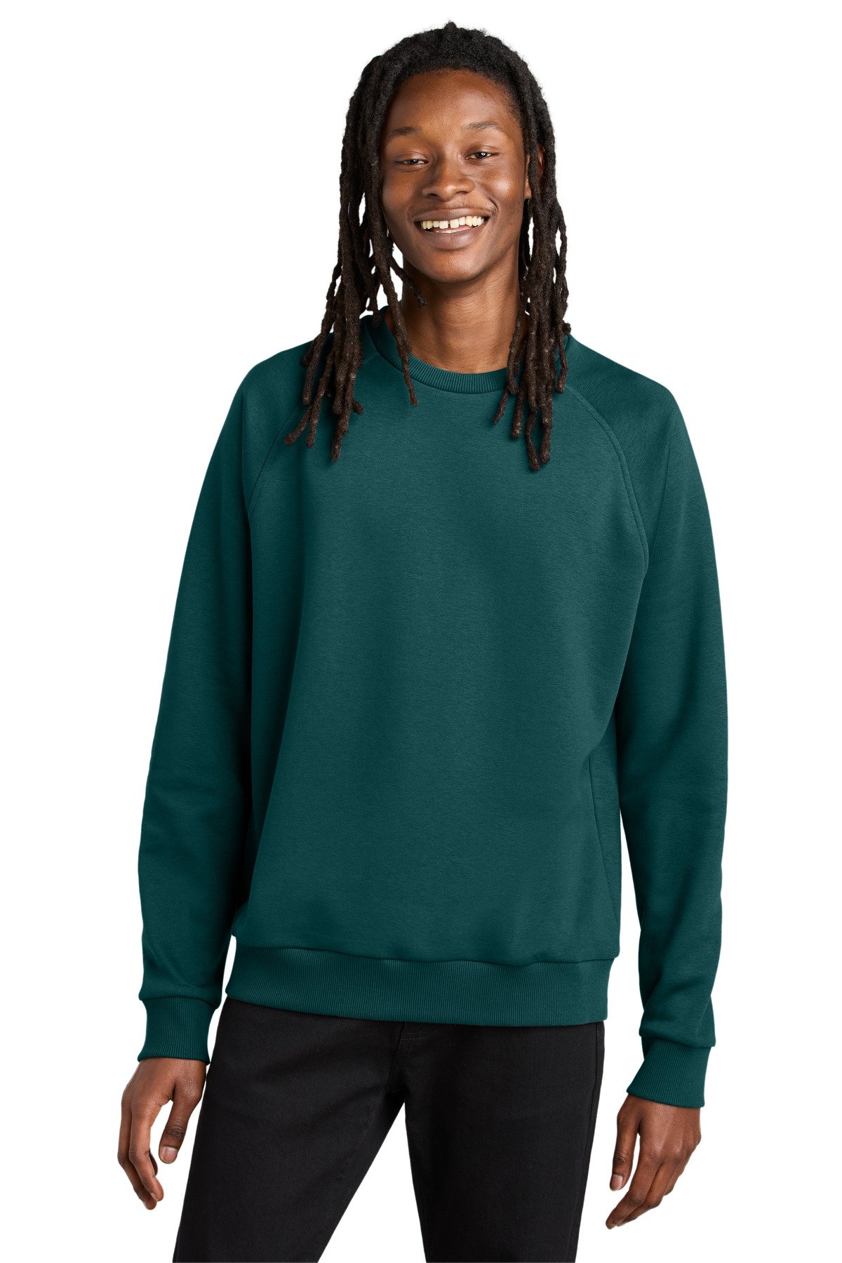 Allmade ® Unisex Organic CVC Fleece Crewneck Sweatshirt AL5004 - Image 3