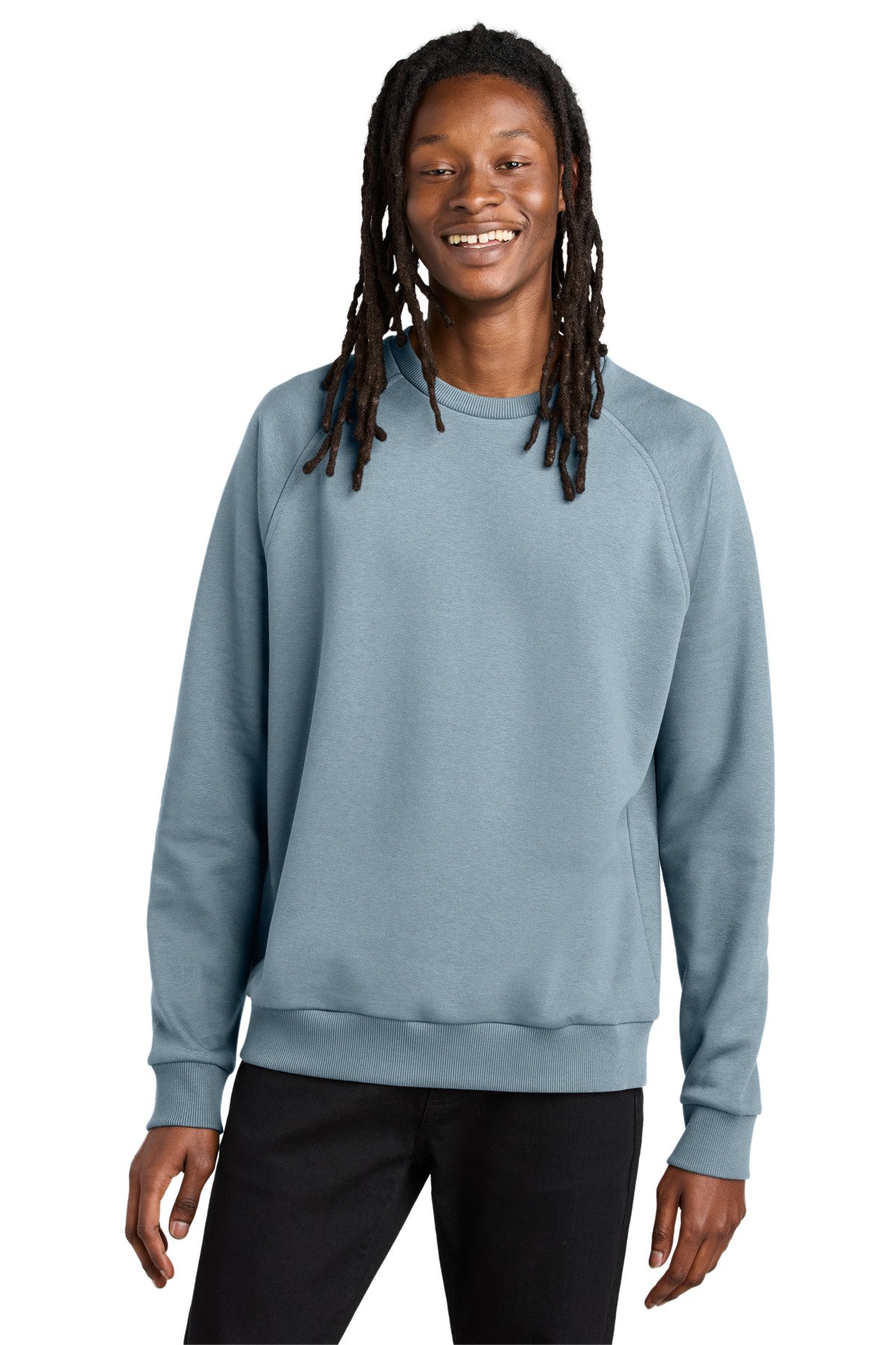 Allmade ® Unisex Organic CVC Fleece Crewneck Sweatshirt AL5004 - Image 4