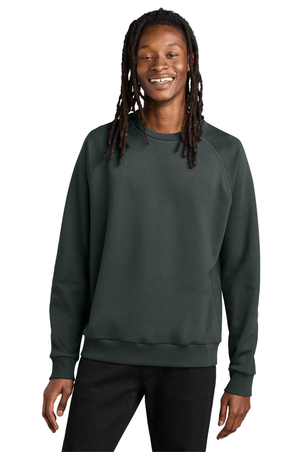 Allmade ® Unisex Organic CVC Fleece Crewneck Sweatshirt AL5004 - Image 5