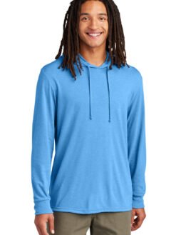 Alternative view of Allmade ®  Unisex Tri-Blend Hoodie Tee AL6003