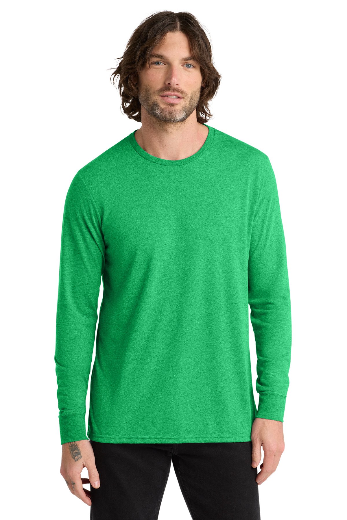 Allmade ® Unisex Tri-Blend Long Sleeve Tee AL6004 - Image 3