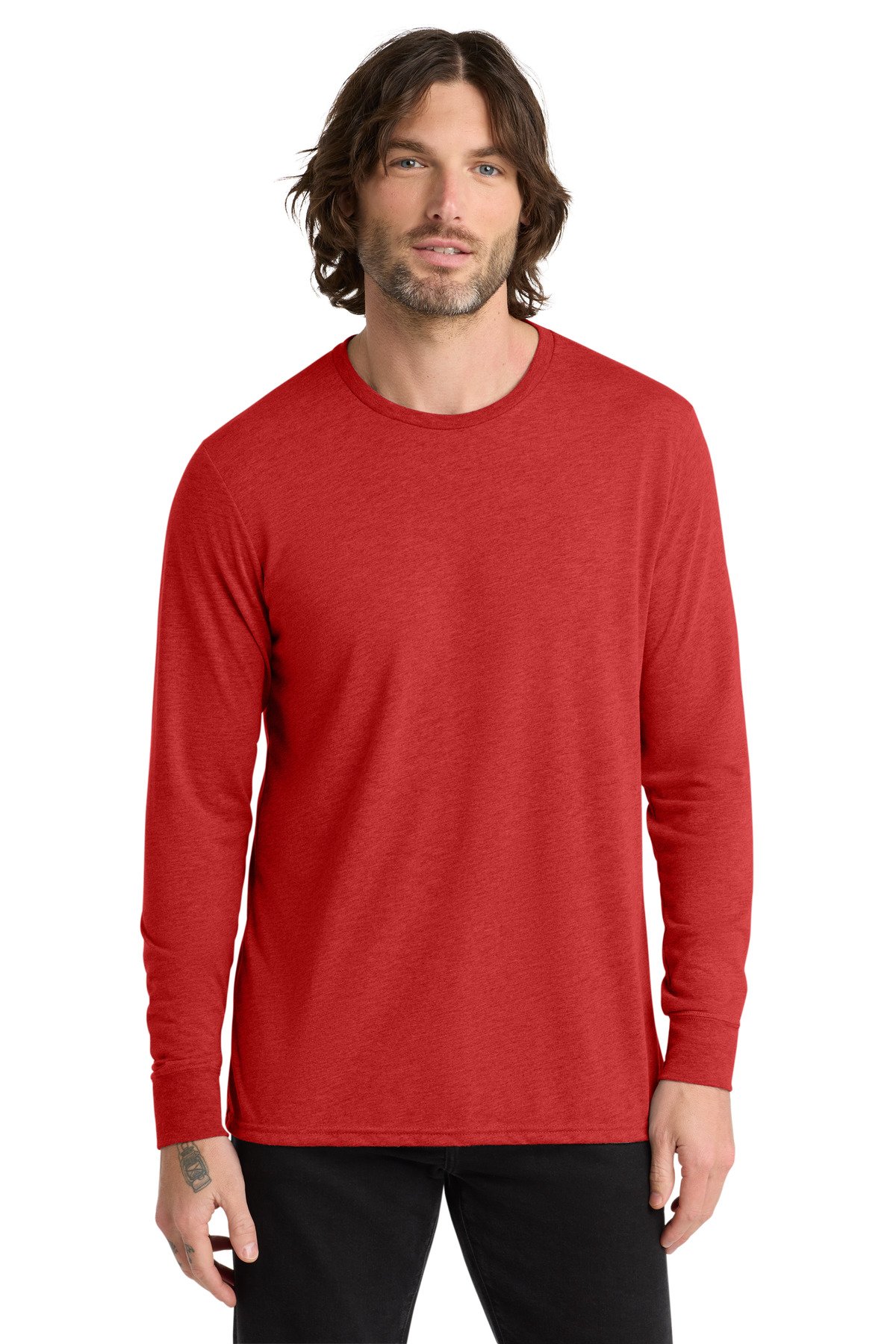 Allmade ® Unisex Tri-Blend Long Sleeve Tee AL6004 - Image 7
