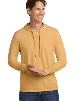 Alternative view of Allmade ®  Unisex Mineral Dye Organic Cotton Hoodie Tee AL6305