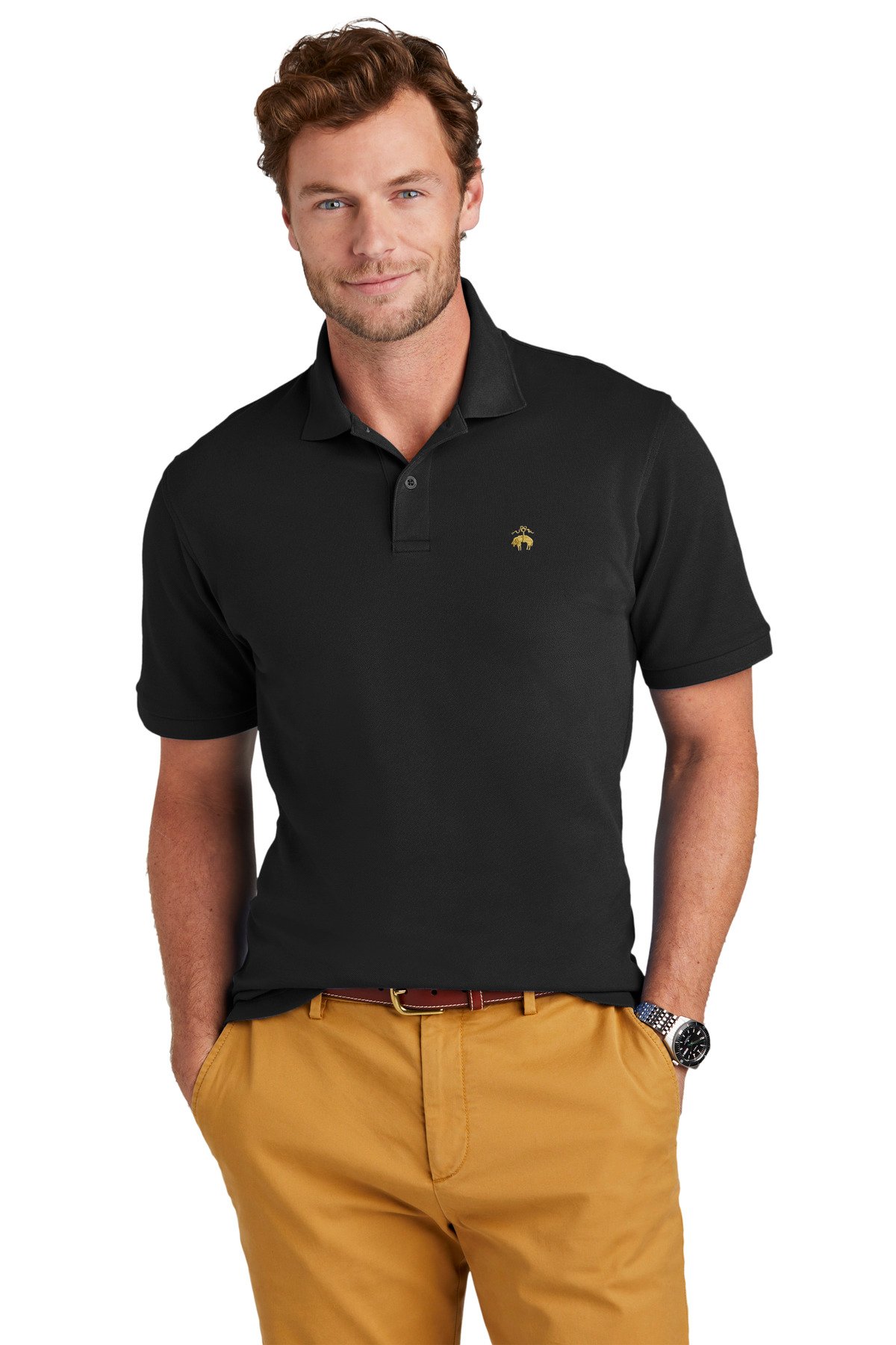 Brooks Brothers ® Pima Cotton Pique Polo BB18200 - Image 2
