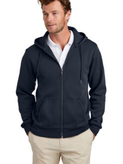 Alternative view of Brooks Brothers ®  Double-Knit Full-Zip Hoodie BB18208
