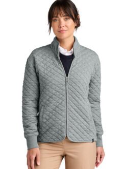 Alternative view of Brooks Brothers ®  Women's Diamond Quilt Full-Zip BB18213