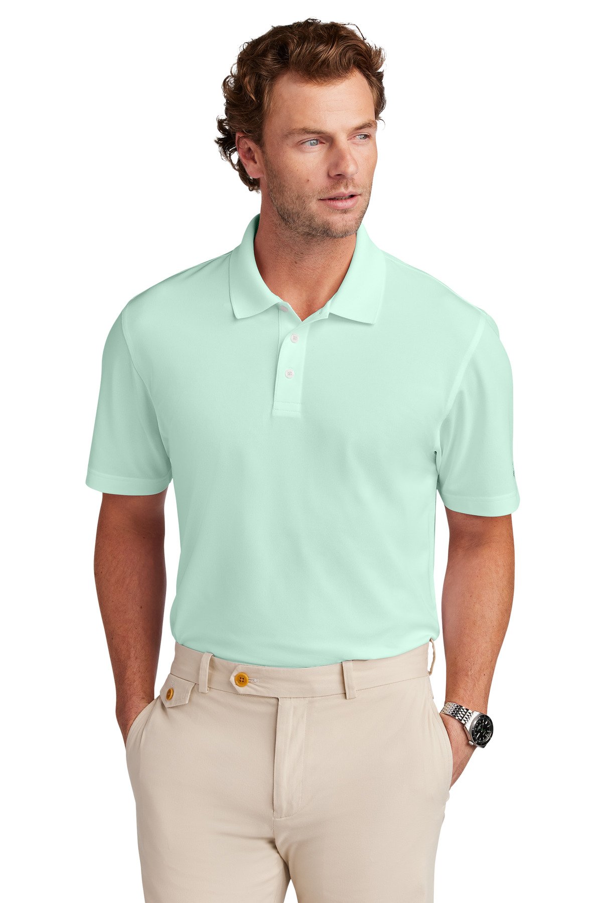 Brooks Brothers ® Mesh Pique Performance Polo BB18220 - Image 5