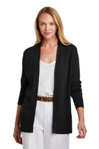 Alternative view of Brooks Brothers ®  Women's Cotton Stretch Long Cardigan Sweater BB18403