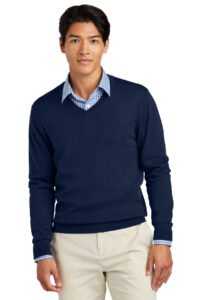 Alternative view of Brooks Brothers ®  Washable Merino V-Neck Sweater BB18410