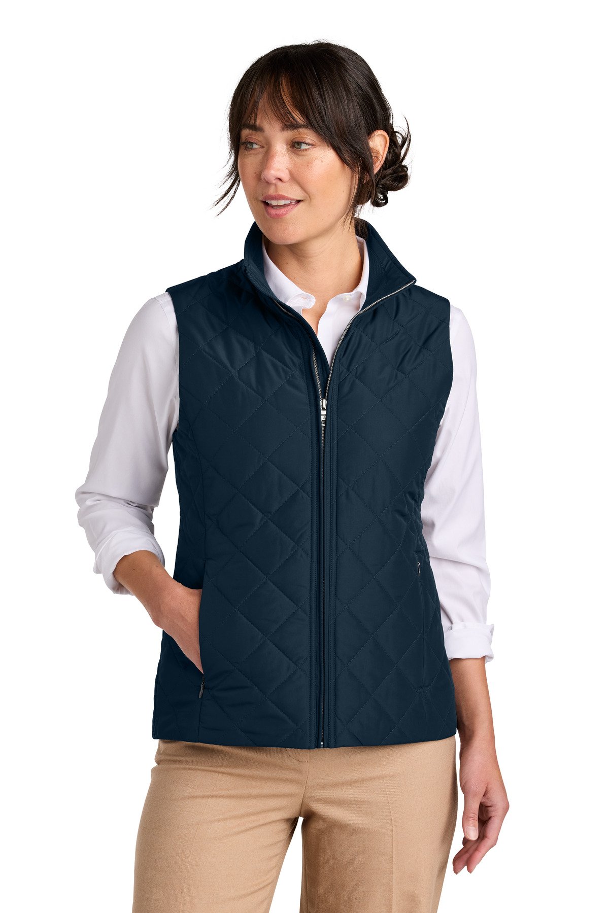 Brooks Brothers ® Women's Quilted Vest BB18603 - Image 2