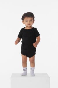 Alternative view of BELLA+CANVAS ®  Infant Jersey Short Sleeve One Piece BC100B