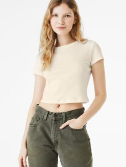 Alternative view of BELLA+CANVAS ®  Women's Micro Rib Baby Tee BC1010