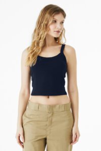 Alternative view of BELLA+CANVAS ®  Women's Micro Rib Spaghetti Strap Tank BC1012