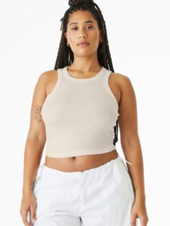 BELLA+CANVAS ® Women's Micro Rib Racer Tank BC1019