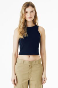 Alternative view of BELLA+CANVAS ®  Women's Micro Rib Racer Tank BC1019