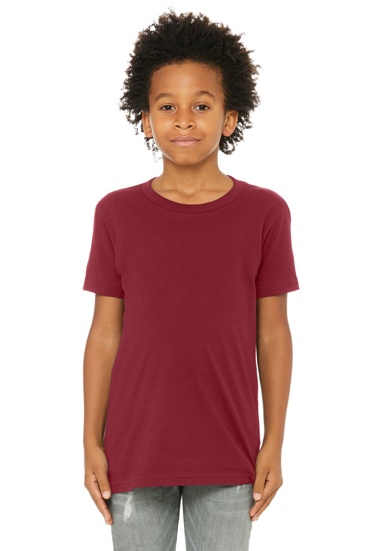 BELLA+CANVAS ® Youth Jersey Short Sleeve Tee. BC3001Y - Image 18
