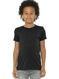 Alternative view of BELLA+CANVAS  ®  Youth Triblend Short Sleeve Tee. BC3413Y