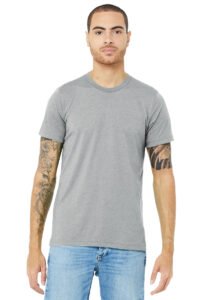 Alternative view of BELLA+CANVAS  ®  Unisex Triblend Short Sleeve Tee. BC3413