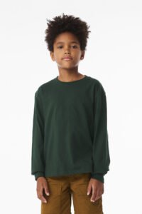 BELLA+CANVAS ®  Youth 6-Ounce Heavyweight Long Sleeve Tee BC3511Y