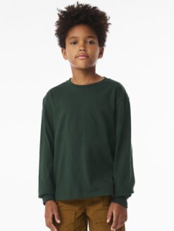 BELLA+CANVAS ® Youth 6-Ounce Heavyweight Long Sleeve Tee BC3511Y