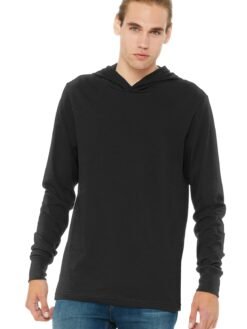BELLA+CANVAS ® Unisex Jersey Long Sleeve Hoodie. BC3512