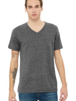 BELLA+CANVAS ® Unisex Textured Jersey V-Neck Tee BC3655