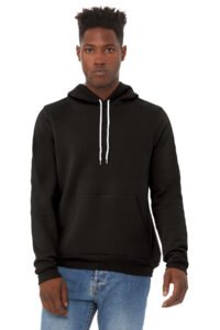 Alternative view of BELLA+CANVAS  ®  Unisex Sponge Fleece Pullover Hoodie. BC3719