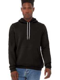 Alternative view of BELLA+CANVAS  ®  Unisex Sponge Fleece Pullover Hoodie. BC3719