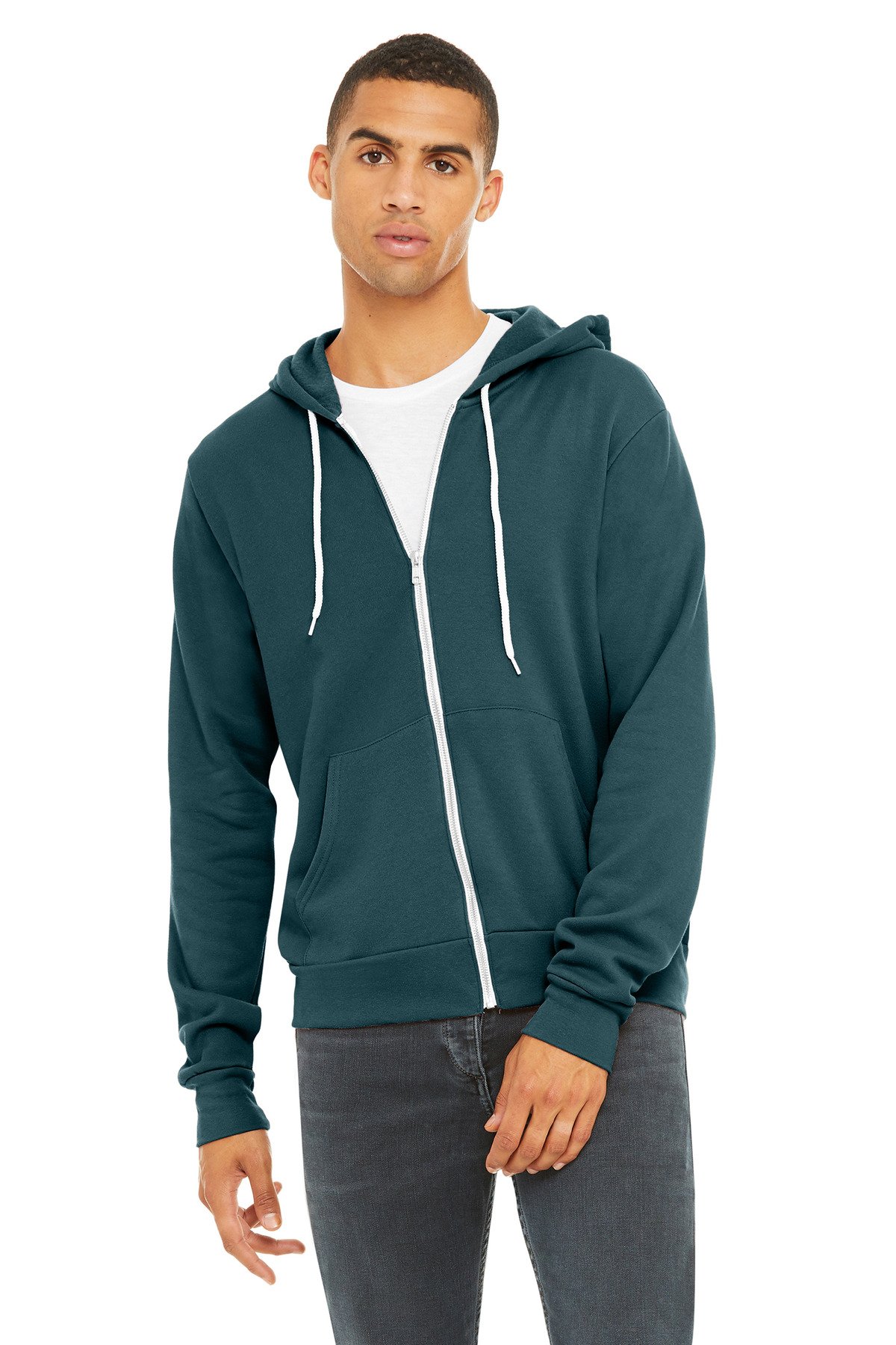 BELLA+CANVAS ® Unisex Sponge Fleece Full-Zip Hoodie. BC3739 - Image 17